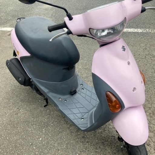 スズキ　レッツ４　ピンク　４ストFI  軽メンテ　普通に乗れる　福岡市