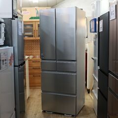 443)【2022年製】日立 6ドア 485L フレンチドア 観音開き 冷蔵庫 幅