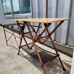 【愛品倶楽部柏店】Coleman コールマン ワンタッチキッチンテーブル 愛品倶楽部柏店】Coleman コールマン ワンタッチキッチンテーブル