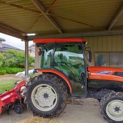 ネット決済〕クボタトラクター ディーゼル4駆 58馬力 [代搔きハローも