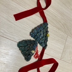 【Knit Cafe】Christmas用もみの木ショール、スカ...