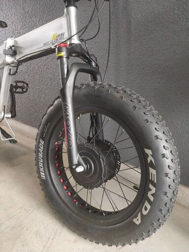 KENDA 太タイヤ 電動自転車 ディスクブレーキ お買得でござい