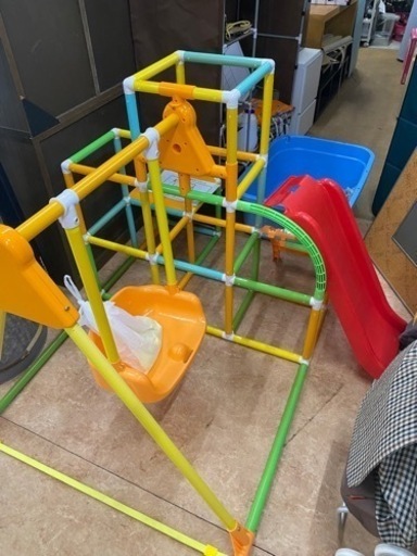ブランコパークDX　子供用ジャングルジム２～５歳対象　リサイクルショップ宮崎屋佐土原店R5.6.1