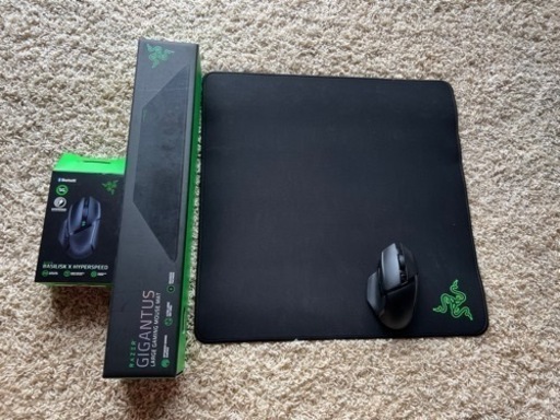 Razer マウス、マウスパッド セット売り