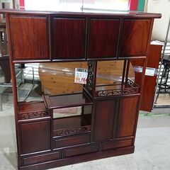 T1493☆美品☆違い棚　茶箪笥　和家具　螺鈿棚　螺鈿細工　茶棚　飾り棚 T1493☆美品☆違い棚 茶箪笥 和家具 螺鈿棚 螺鈿細工 茶棚 飾り棚 輪島塗