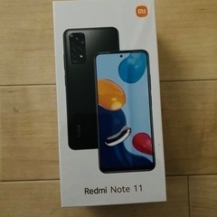 新品未使用redmi note 11 