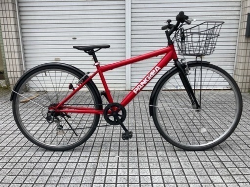 【クロスバイク】美品❗️外装6段変速　リヤタイヤ、チェーン新品❗️若林自転車　唐崎店　SALE中❗️ クロスバイク】美品❗️外装6段変速 リヤタイヤ、チェーン新品❗️若林