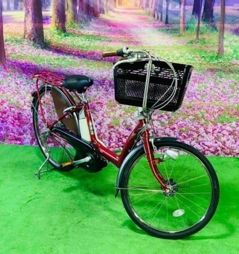 ❹ 5299子供乗せ電動アシスト自転車ブリヂストン3人乗り対応
