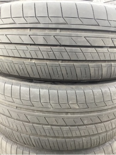 美品 レクサスLS等 社外アルミホイール バリ溝 235/50R18 TOYO 4本