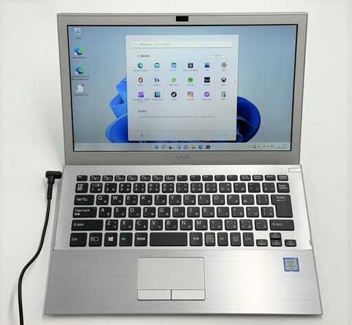送料無料 保証付 中古美品 新品高速SSD256 13.3型 ノートパソコン SONY VJS131C11N 第6世代Core i5 4GB 無線 Bluetooth カメラ Windows11