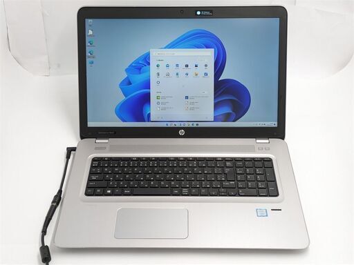 送料無料 保証付 新品高速SSD256GB 17.3型 ノートパソコン HP 470 G4 中古良品 第7世代 i7 8GB DVDRW 無線 Bluetooth カメラ Win11 Office