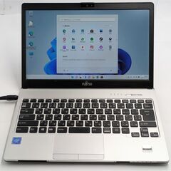 送料無料 日本製 高速SSD フルHD 13.3型 ノートPC 富士通 S937/S 中古