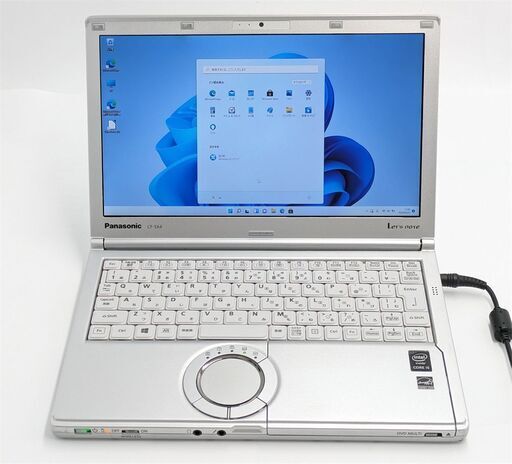 送料無料 日本製 12.1型 ノートパソコン Panasonic CF-SX4HDHCS 中古良品 第5世代 i5 8GB DVD 無線 Bluetooth Windows11 Office