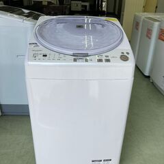 【お取引中】シャープ SHARP 7.0kg タテ型洗濯乾燥機 ...