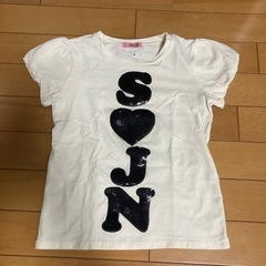 Jenni  130cm 半袖　白　Tシャツ　ジェニィ 