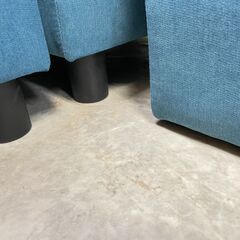 商談中★ベルーナ★ ボリュームカウチソファ オットマン付 スツール 3人掛け L字 快適 インテリア くつろぎ 家具 福島 郡山市 a