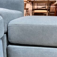 商談中★ベルーナ★ ボリュームカウチソファ オットマン付 スツール 3人掛け L字 快適 インテリア くつろぎ 家具 福島 郡山市 a