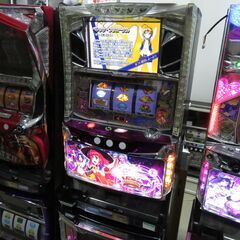 パチスロ実機 マジカルハロウィン4 コイン不用機 ドアキー・設定...