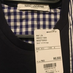 新品 ナノユニバース Tシャツ