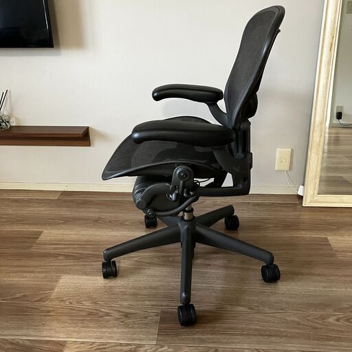 【美品】Herman Miller ハーマンミラー アーロンチェア ランバーサポート フル装備 Aサイズ