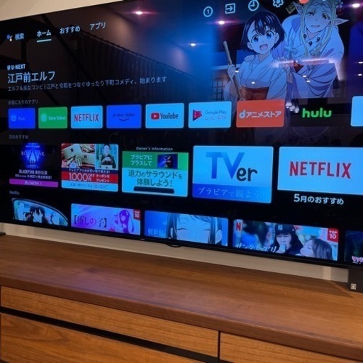 SONY BRAVIA 有機ELテレビ 65インチ