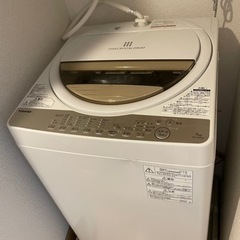 2019年　7kg 洗濯機　TOSHIBA AW−7G8