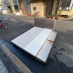 ♻️N-Sleep ダブルベッドマットレスセット🚛大阪市内配達設置無料 ♻️♻️