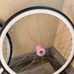 ピストバイク用700cホイールセット