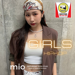 【土曜15:30】girls hiphop(mio先生)Mobius西川口サテライトの画像