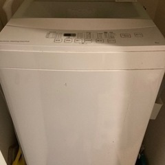【ネット決済】6/19 朝締切　ニトリ　洗濯機　6kg  2019年製