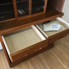 展示品 食器棚 新潟 吉田木工製 ルーカス