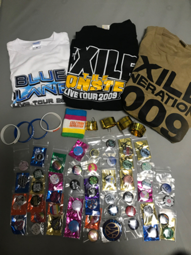 EXILE TRIBE 三代目 J SOUL BROTHERS E-girlsグッズ　Tシャツ　ガチャ　リストバンド