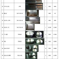 セルクルいっぱい！ケーキ道具いっぱい