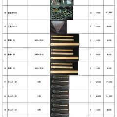 セルクルいっぱい！ケーキ道具いっぱい