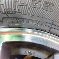 夏12インチ ホンダ純正 アルミ バモス【~95％富山】ホンダ アクティー145/80R12 LT 日本製 ヨコハマ 145R12 6PR 6プライ 中古4本 JW-T 軽トラック 軽トラ 貨物軽自動車 車検対応