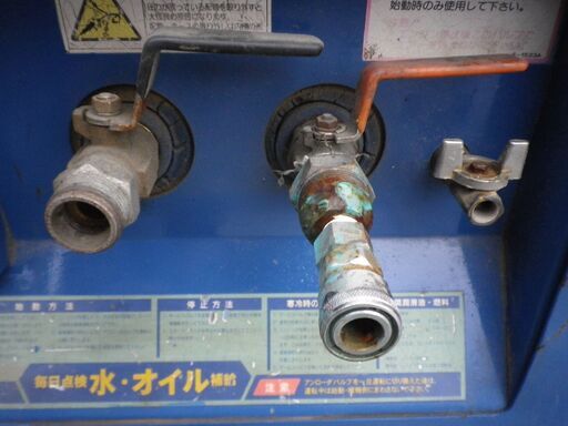 デンヨー 25HPエンジンコンプレッサ 月極レンタル | 溶接機の
