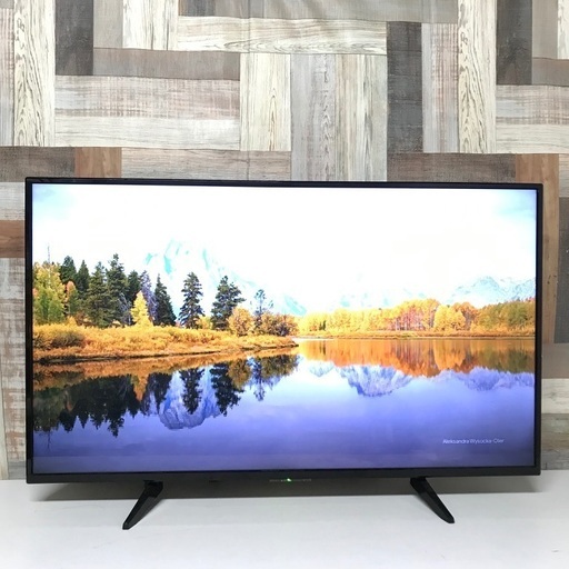 即日受渡❣️2年前購入4K43型液晶TV Wチューナー22500円