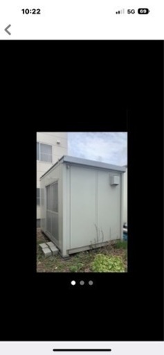 スーパーハウス、寸法、高さ、2.6.幅、3.3m.奥行き、2.3m断熱材有り