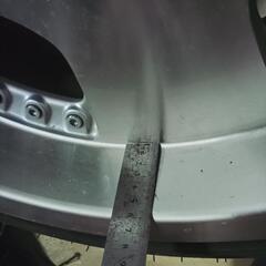 19インチホイールバリ山タイヤ付き👍️値下げしました🙇‍♂️再出品🙇‍♂️