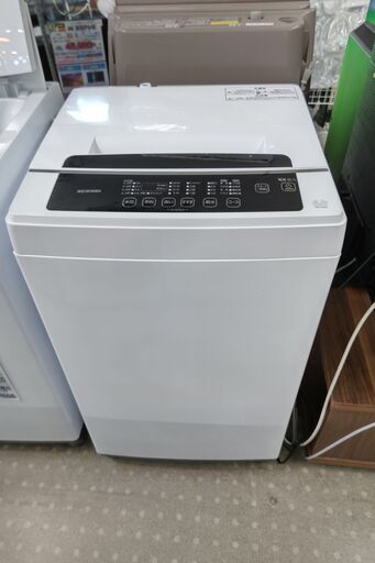 安心の分解洗浄済アイリスオーヤマ 6.0kg洗濯機 2021年製 保証有り【愛千142】