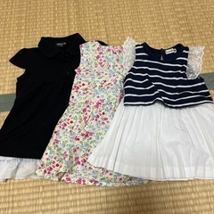 子供服　半袖ワンピース　セット