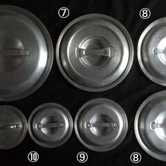 個別購入可 鍋4種 寸胴 半寸胴 片手浅型鍋 円付鍋