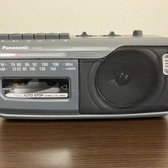 パナソニック　ラジオカセットレコーダー　RＸ-Ｍ45 2021年製