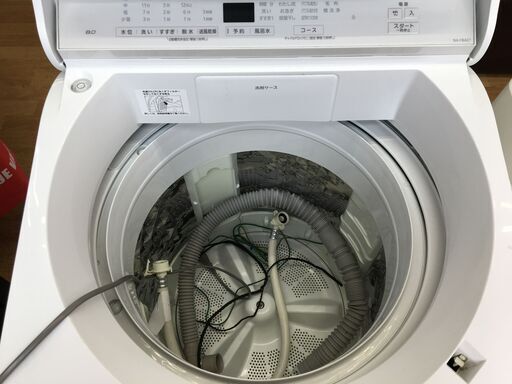 パナソニック　NA－FA８E７　洗濯機　2018年製　8.0キロ　中古品　【ハンズクラフト宜野湾店】