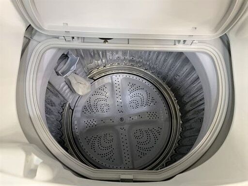 高年式!2020年製!SHARP/シャープ コンパクト全自動洗濯乾燥機 洗濯5.5kg/乾燥3.5kg ES-T5DBK-N 穴なし槽 中古家電 店頭引取歓迎 R7232)