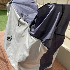 自転車　ママチャリ　チャイルドシート付き