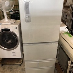 北九州市内配送無料　保証付き 東芝 TOSHIBA GR-E43G-SS [冷蔵庫（427L・右開き） ブライトシルバー VEGETA(ベジータ)]