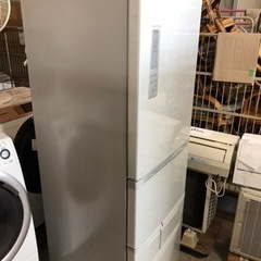 北九州市内配送無料　保証付き 東芝 TOSHIBA GR-E43G-SS [冷蔵庫（427L・右開き） ブライトシルバー VEGETA(ベジータ)]
