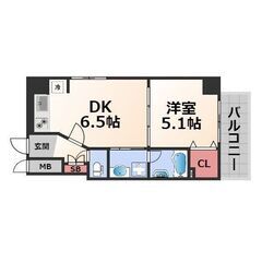 ✅家賃まで負担✅初期費用無料🎉大国町駅5分🎉ペット可角部屋1DK