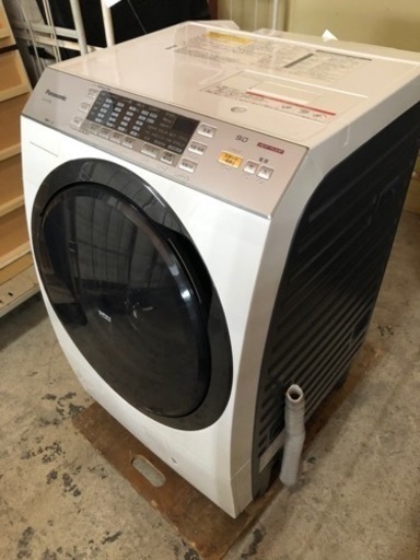 北九州市内配送無料　保証付き パナソニック Panasonic NA-VX3500L-W [ななめ型ドラム式洗濯乾燥機（9.0kg） 左開き 泡洗浄 クリスタルホワイト]